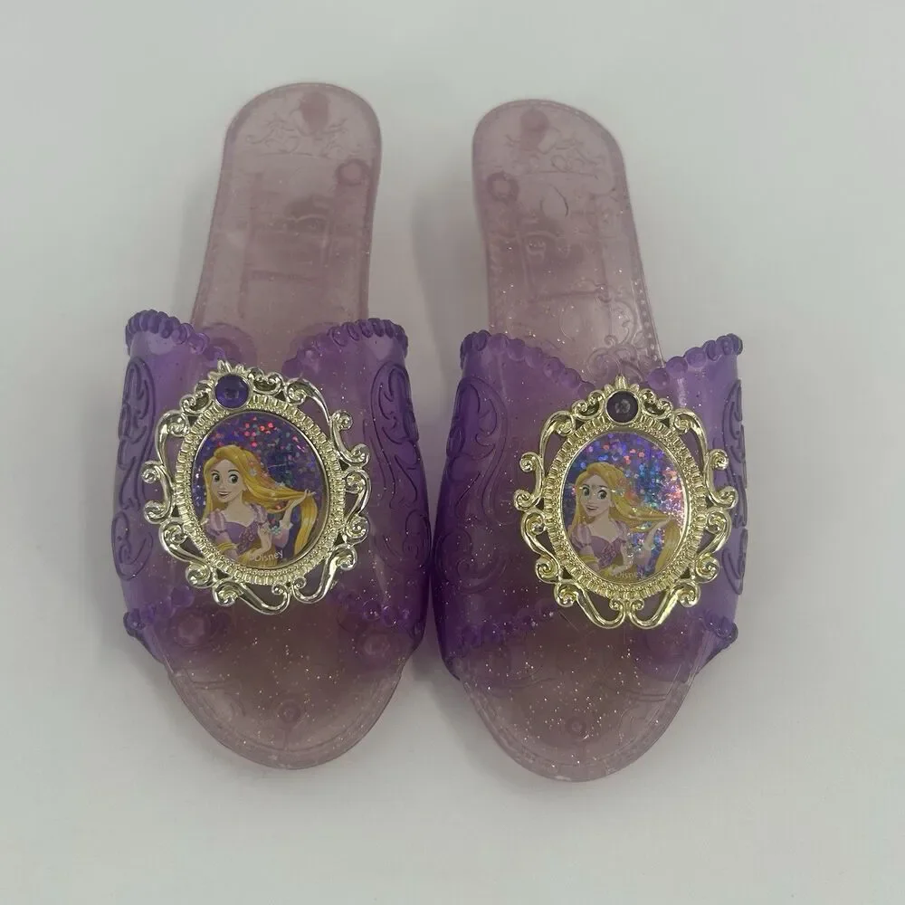 Disney Princess Rapunzel Tangled Shoes Pretend Play  Dress Up Costume 7